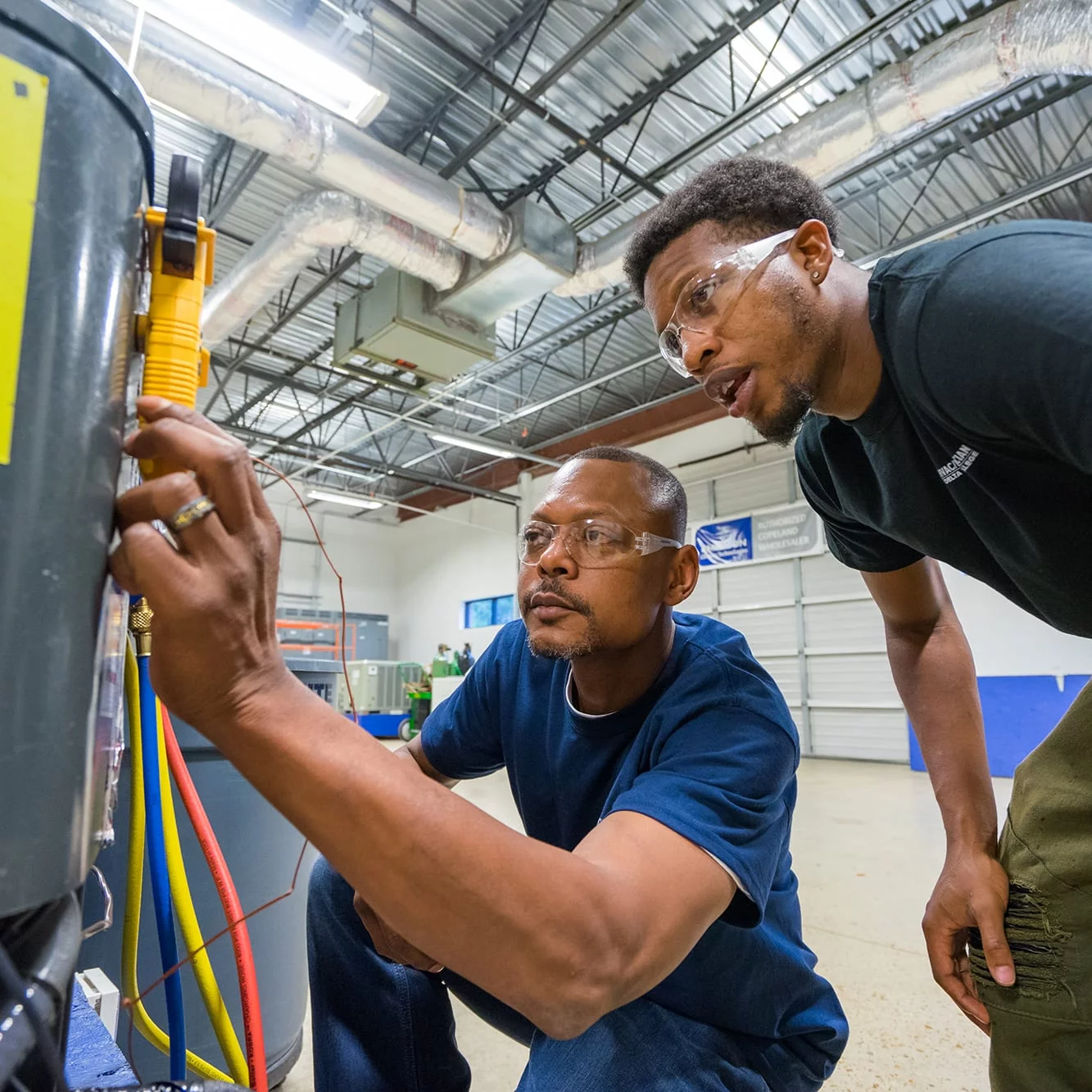 Pose climatiseur split